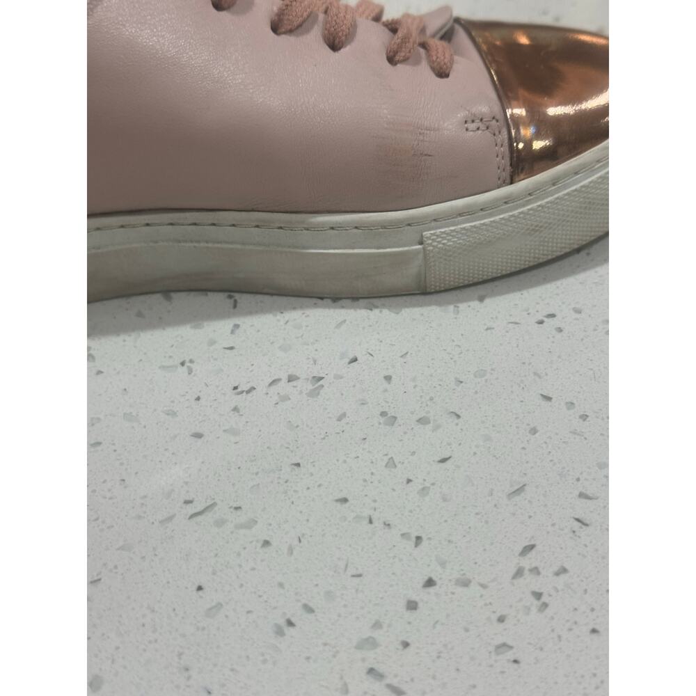 Axel Arigato Beige Gold Toe Leather size 38 euro - Picture 6 of 9